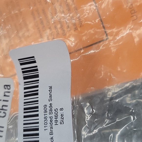 Super comfy slides,silver 8 - Picture 4 of 4